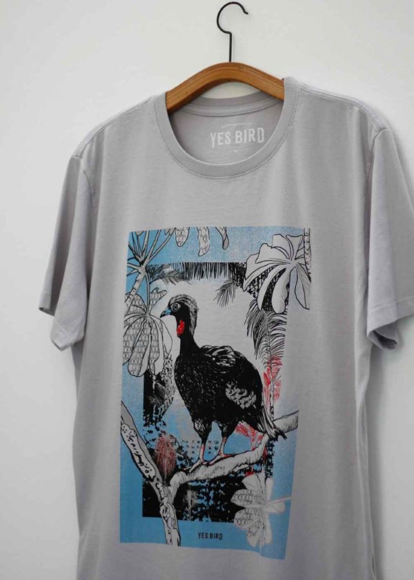 Camiseta estonada - Jacutinga (Aburria jacutinga)