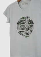 Camiseta Baby-look estonada - Biofaces