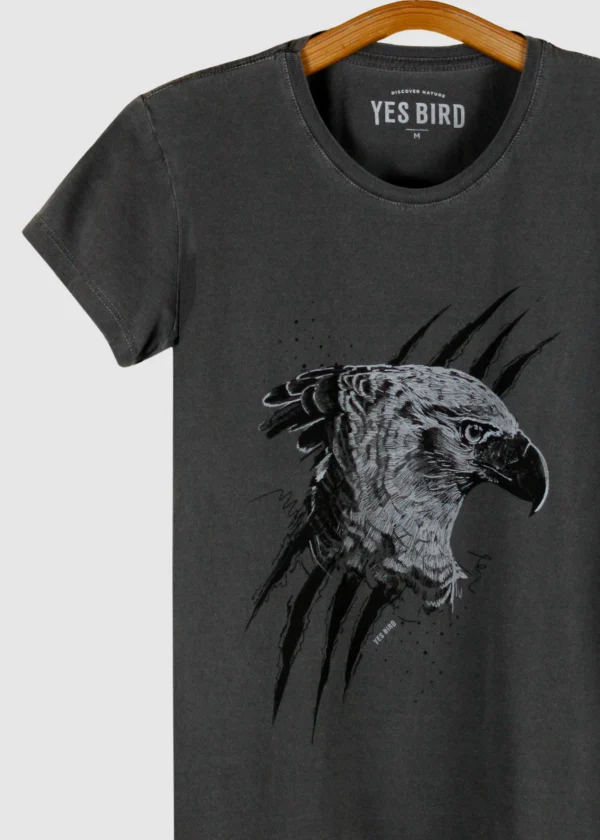 Camiseta Baby-look estonada - Harpia (Harpia harpyja)