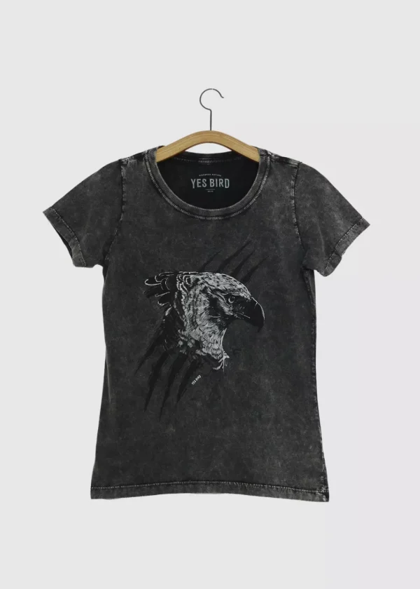 Camiseta Feminina marmorizada - Harpia (Harpia harpyja)