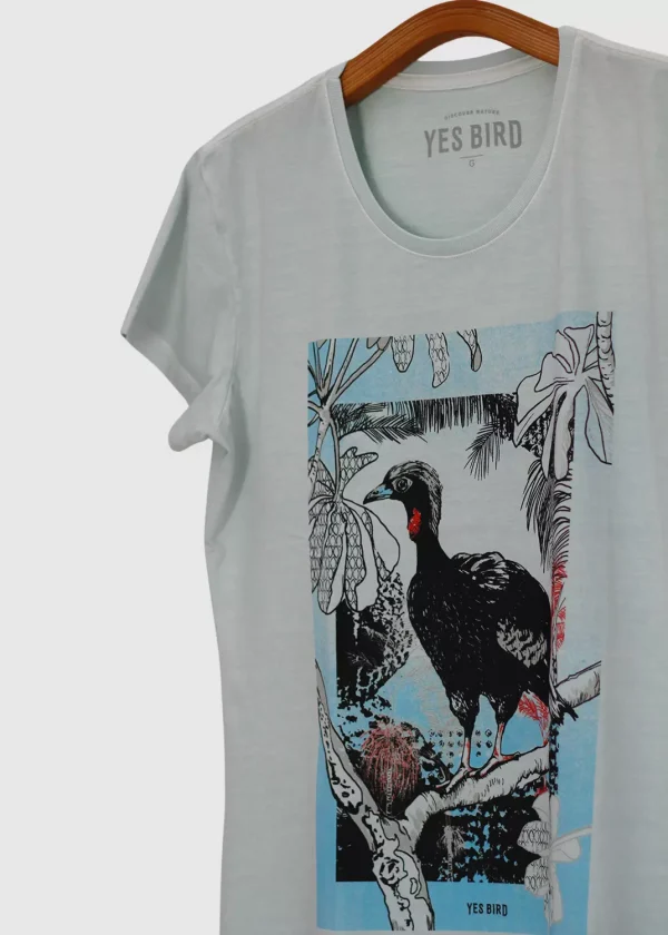 Camiseta Baby-look - Jacutinga (Aburria jacutinga)