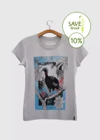Camiseta Baby-look - Jacutinga (Aburria jacutinga)