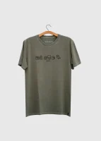 T-shirt masculina - Eu amo Aves (Libras)