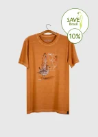 T-shirt estonada - Maçarico-acanelado (Calidris subruficollis)