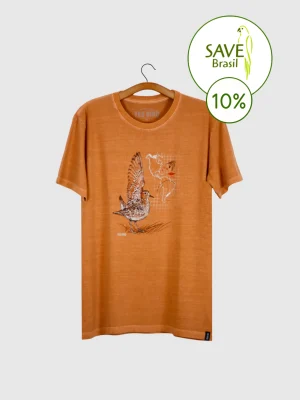 T-shirt estonada - Maçarico-acanelado (Calidris subruficollis)