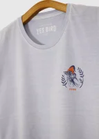 Camiseta Baby-look estonada - Maria-leque-do-sudeste (Onychorhynchus swainsoni)