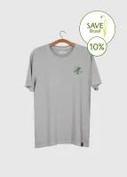 Camiseta Unissex estonada - Periquito-rico (Brotogeris tirica)