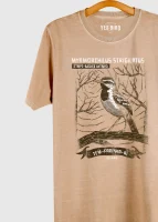 Camiseta masculina - Tem-farinha-aí (Myrmorchilus strigilatus)