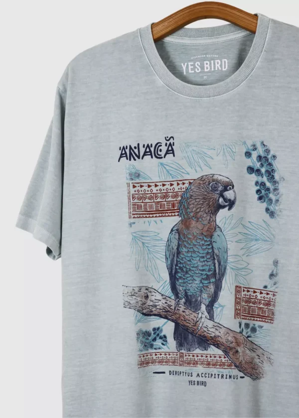 Camiseta estonada - Anacã (Deroptyus accipitrinus)