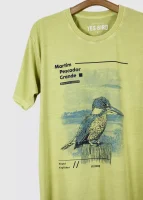 Camiseta estonada - Martim-pescador-grande (Megaceryle torquata)