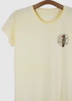 Camiseta Baby-look estonada - Beija-flor-vermelho (Chrysolampis mosquitus)