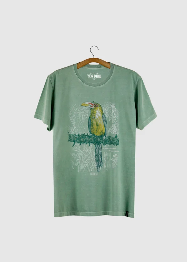 Camiseta estonada - Araçari-banana (Pteroglossus bailloni)