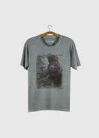Camiseta estonada - Preguiça-de-coleira-do-nordeste (Bradypus torquatus)