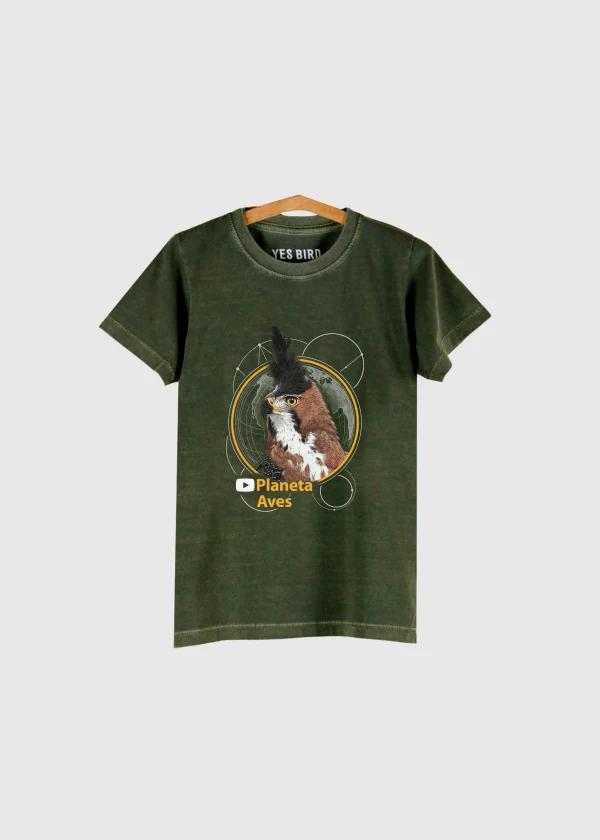 Camiseta Infantil - Planeta Aves