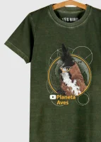 Camiseta Infantil - Planeta Aves