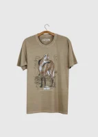 Camiseta estonada - Lobo-guará