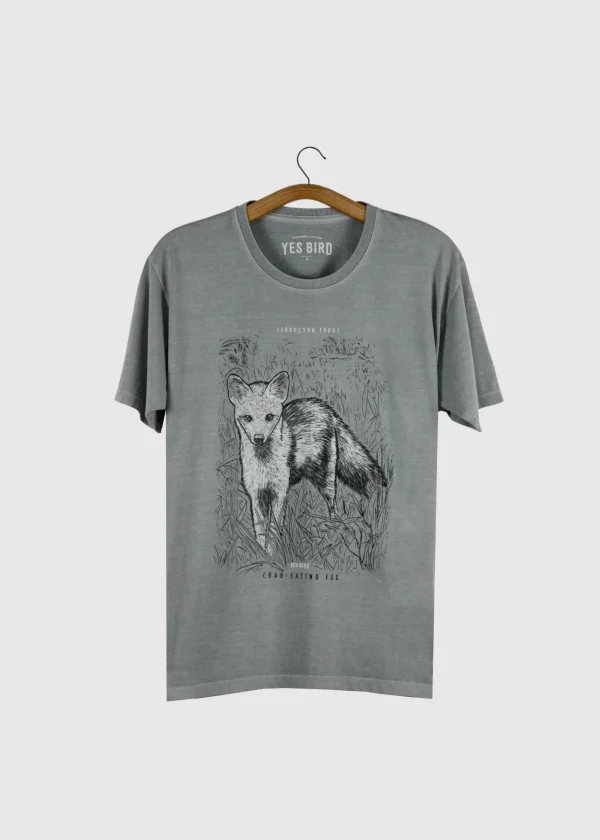 Camiseta estonada - Cachorro-do-mato (Cerdocyon thous)