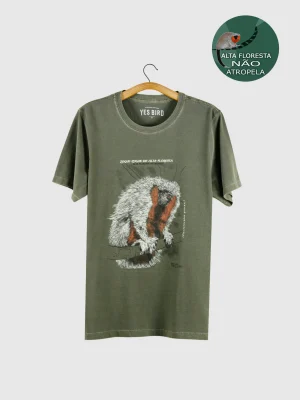 Camiseta estonada - Zogue-zogue-de-alta-floresta (Plecturocebus grovesi)