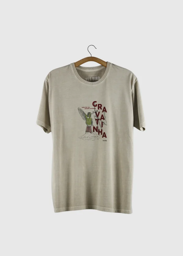 Camiseta masculina - Gravatinha (Augastes lumachella)