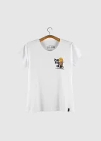 Camiseta Baby-look estonada - Benedito (Melanerpes flavifrons)