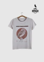 Camiseta Baby-look - Coruja-buraqueira - OrnitoMulheres