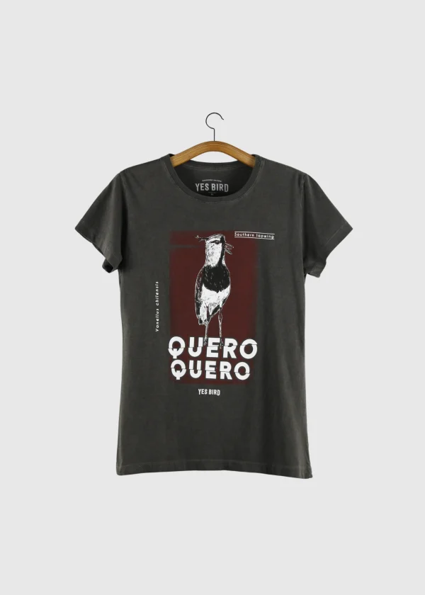 Camiseta Feminina Estonada - Quero-quero (Vanellus chilensis)