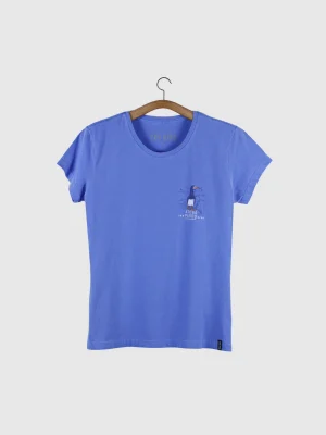 Camiseta Baby-look estonada - Atobá-pardo (Sula leucogaster)