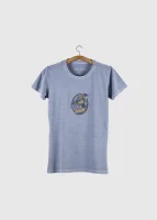 Camiseta Feminina Estonada - Papa-piri (Tachuris rubrigastra)