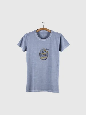 Camiseta Feminina Estonada - Papa-piri (Tachuris rubrigastra)