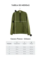 Casaco Unissex em Fleece - Urutau