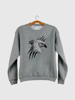 Casaco de moletom peluciado - Unissex - Harpia