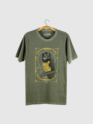 T-shirt estonada - Murucututu (Pulsatrix perspicillata)