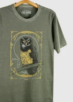 T-shirt masculina - Murucututu (Pulsatrix perspicillata)
