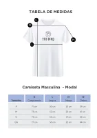 Camiseta masculina - Modal
