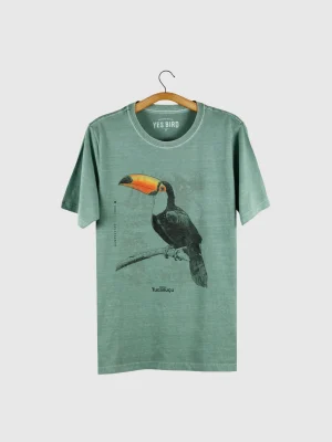 T-shirt estonada - Tucanuçu (Ramphastos toco)