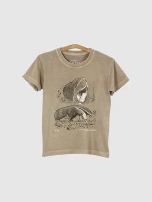 Camiseta Infantil - Tamanduá-bandeira (Myrmecophaga tridactyla)