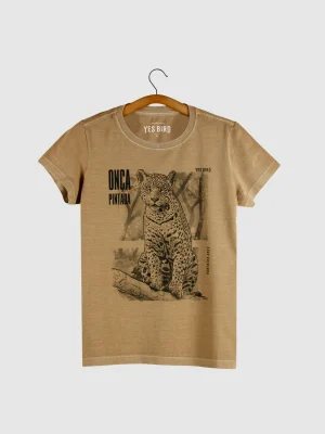 Camiseta Baby-look - Onça-pintada (Panthera onca)