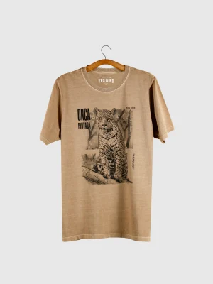 Camiseta estonada - Onça-pintada (Panthera onca)