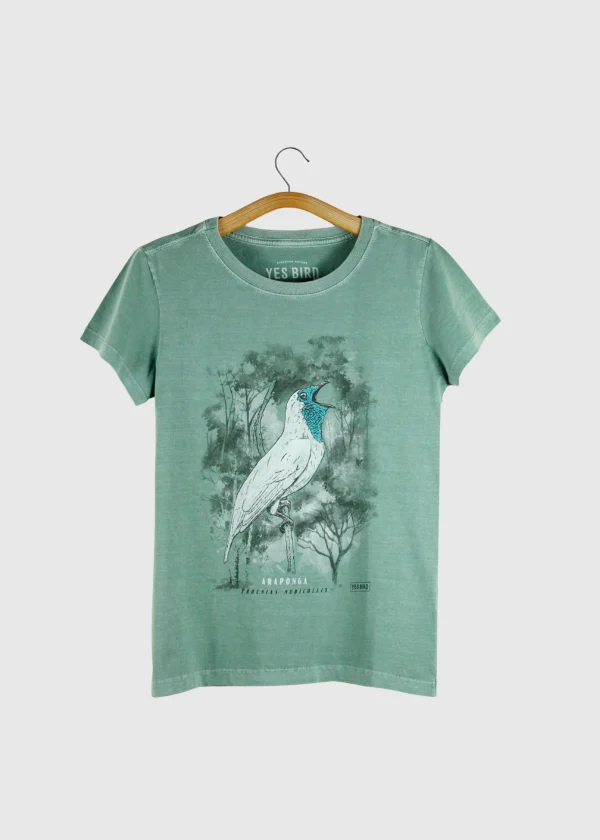 Camiseta Baby-look - Araponga (Procnias nudicollis)