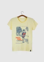 Camiseta Baby-look estonada - Surucuá-variado (Trogon surrucura)