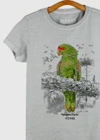 Camiseta Baby-look - Papagaio-charão (Amazona pretrei)