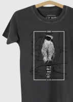 Camiseta Infantil estonada - Acauã (Herpetotheres cachinnans)