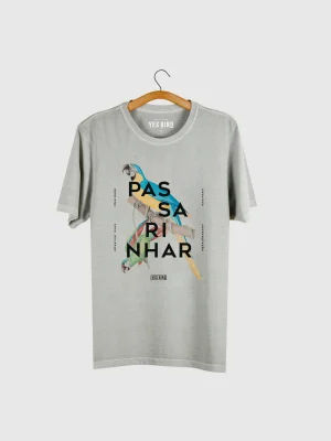 T-shirt masculina - Passarinhar