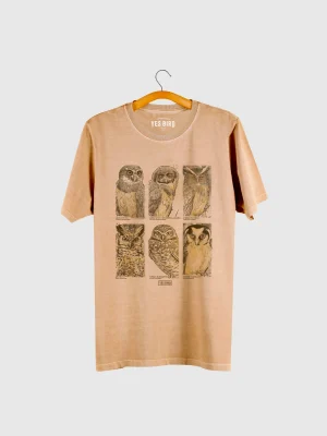 Camiseta masculina - Corujas strigidae II