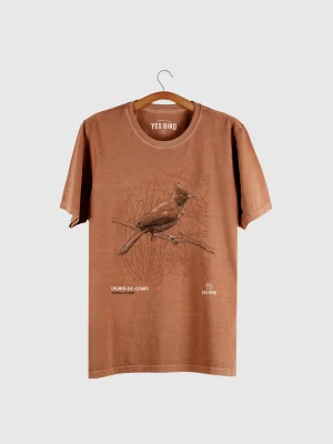 Camiseta estonada - Casaca-de-couro (Pseudoseisura cristata)