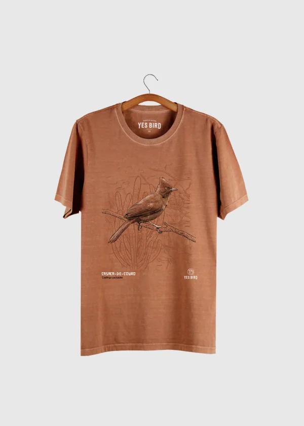 Camiseta estonada - Casaca-de-couro (Pseudoseisura cristata)