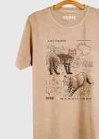 Camiseta masculina - Gato-palheiro